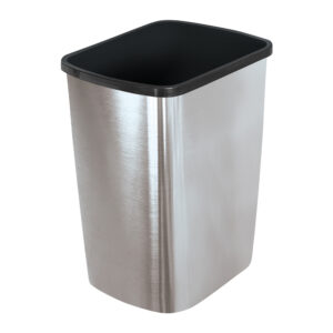 Papelera Inox Abierta